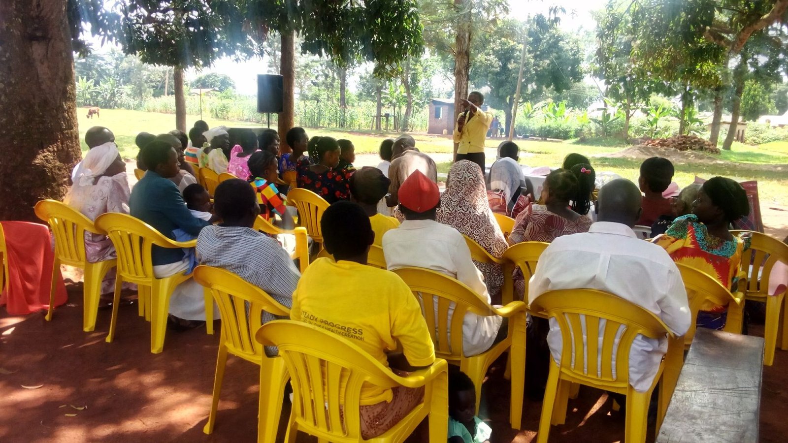 A community support gathering